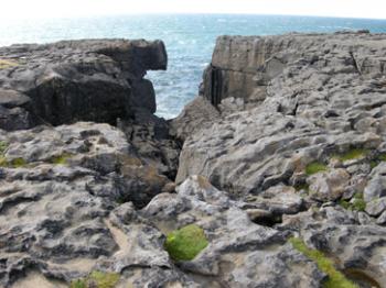 The Burren at Black Head, north of Doolin, Ireland. Photo by Louise Messner